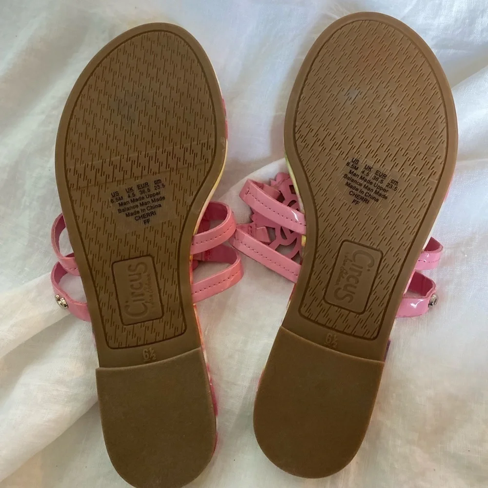 Circus by Sam Edelman pink Cherri sandals size 6.5 NWOT - Picture 2 of 8